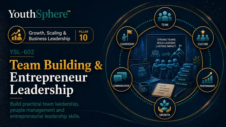 Team Building & Entrepreneur Leadership