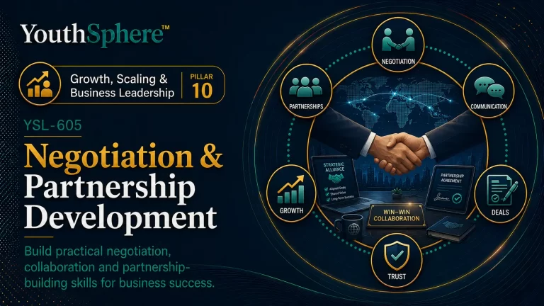 Negotiation & Partnership Development